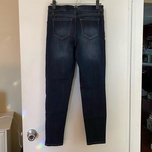 1822 denim size 31 skinny jeans dark wash